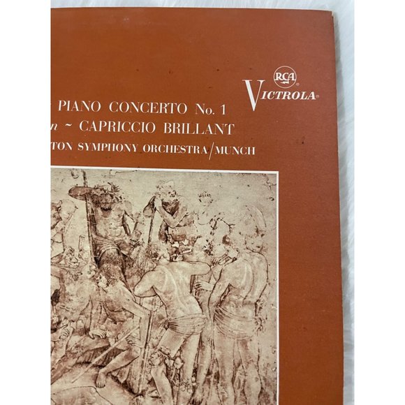 Classical Vinyl Gary Graffman Playing Chopin Piano Concerto No.1 and Mendelsohn - Picture 8 of 10